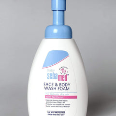 Sebamed Baby Face & Body Wash Foam|Ph 5.5|With Panthenol & natural Bisabolol| For delicate, dry skin KarissaKart