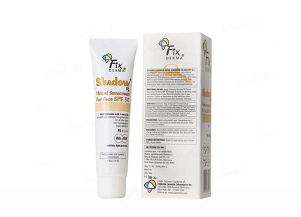 Fixderma Shadow Tinted Sunscreen For Face SPF 50 30G