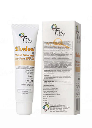 Fixderma Shadow Tinted Sunscreen For Face SPF 50 30G