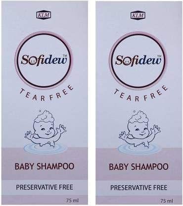 Sofidew Baby shampoo Baby Boys&Baby Girls(Pack of 2x75ML) KarissaKart