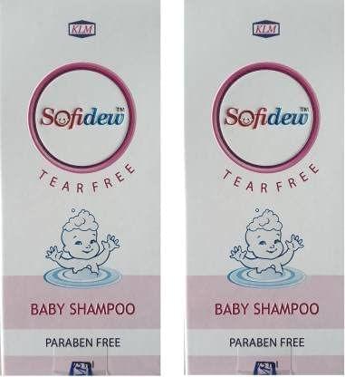 Sofidew Shampoo |Paraben Free | Tear Free| Pack of 2 | 100ML EACH KarissaKart