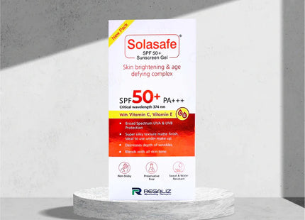 Regaliz Solasafe SPF 50+ Sunscreen Gel