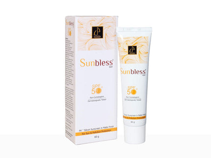 SUNBLESS Sunscreen Gel SPF 50 PACK OF 1 60GM