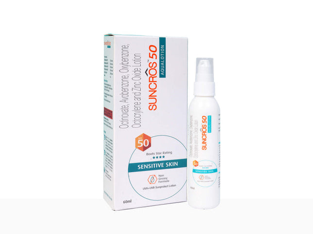Suncros Aqua Lotion SPF 50 60ml