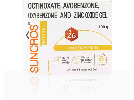 Suncros AquaGel Sunscreen SPF 26