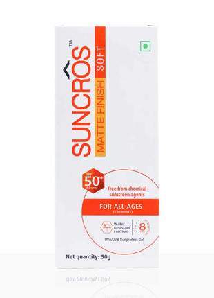 Suncros Matte Finish Soft SPF 50+