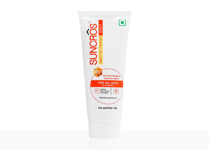 Suncros Matte Finish Soft SPF 50+