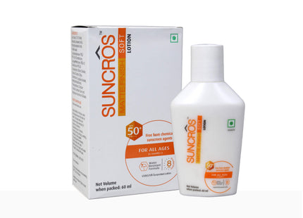 Suncros Matte Finish Soft Lotion SPF 50+ PA+++