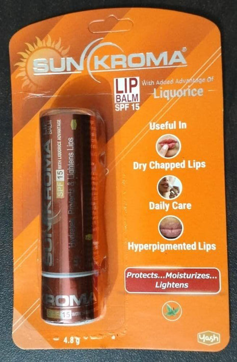 Sunkroma SPF 15 Lip Balm, 4.8 g (Pack of 2) KarissaKart