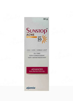 Sunstop Acne Gel Spf 30  30 gm