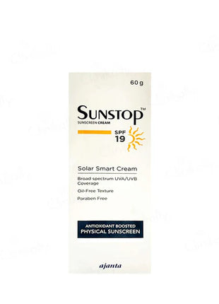 Sunstop Spf 19 Cream 60 Gm