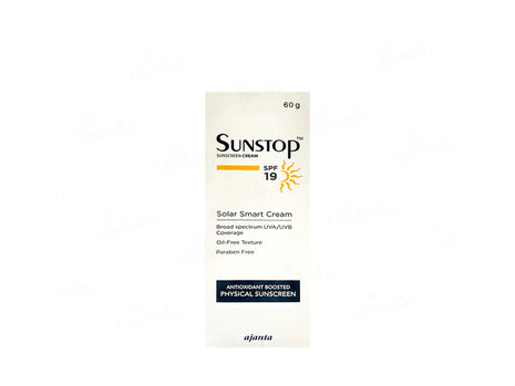 Sunstop Spf 19 Cream 60 Gm