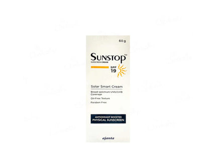 Sunstop spf 19 sunscreen cream 60g pack of 2