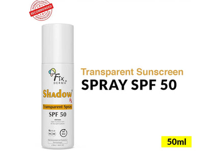 Fixderma Shadow Rx Transparent Spray Sunscreen 50ml