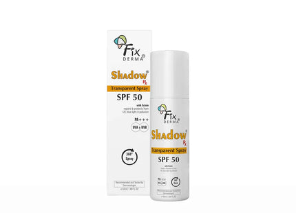 Fixderma Shadow Rx Transparent Spray Sunscreen 50ml