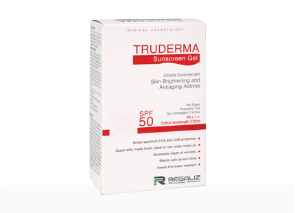 Regaliz Truderma Sunscreen Gel SPF 50 PA+++