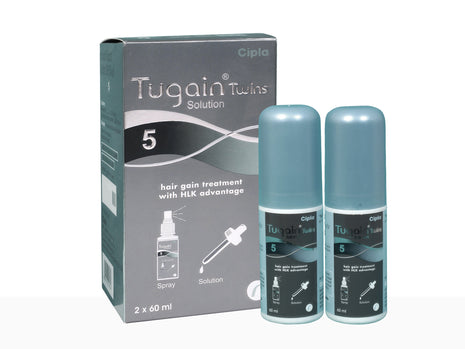 Tugain Twins 5% Solution 60ml