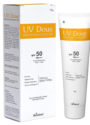 UV Doux sllicone sunscreen spf 50 gel 75g