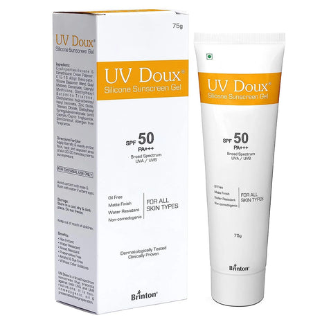 UV Doux sllicone sunscreen spf 50 gel 75g