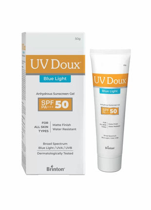 UV Doux blue light sunscreen spf50 gel 50g