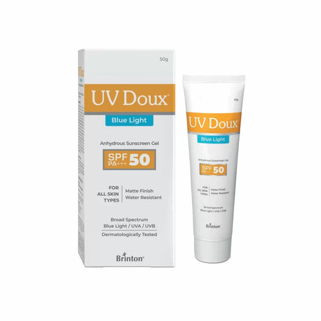 UV Doux blue light sunscreen spf50 gel 50g