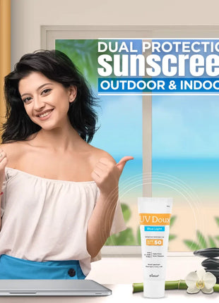 UV Doux blue light sunscreen spf50 gel 50g