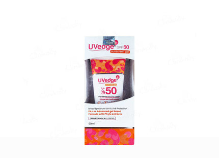 Uvedge Spf 50 Sunscreen Gel 50ml