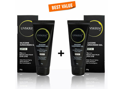 UVSkrin SS Silicone Sunscreen Gel SPF 30