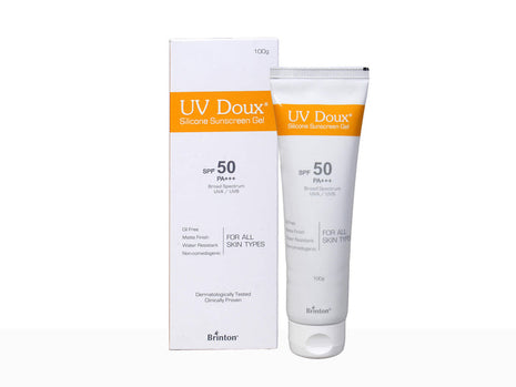 Uv Doux Silicone Sunscreen Gel Spf 50 100G