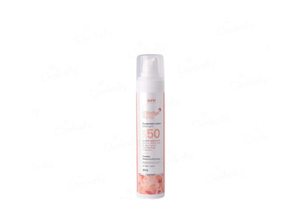 Uvedge Tinted Susncreen spf 50 lotion 50gm