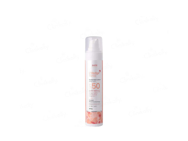 Uvedge Tinted Susncreen spf 50 lotion 50gm