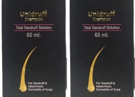 Unidruff Shampoo Anti Dandruff Shampoo (60ML)-Pack Of 2 KarissaKart
