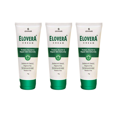 ELOVERA CREAM 75G Pack of 3