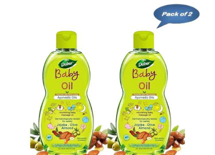 Dabur Baby Oil 200ml pack of 2