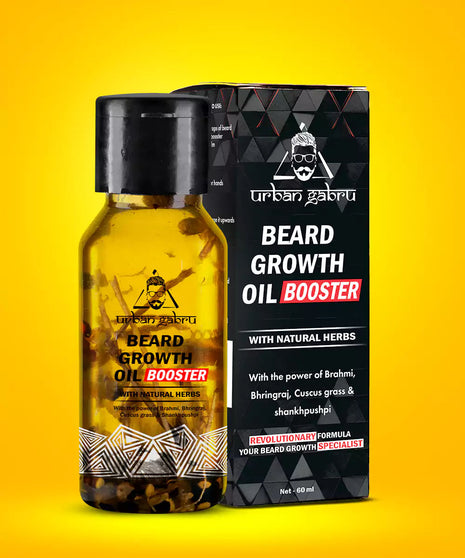 Urban Gabru Beard Growth Oil Booster 60Ml