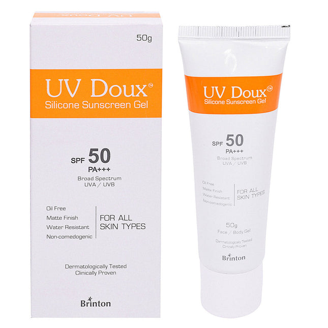 Uv Silicone Sunscreen Gel 50Gm Spf 50+
