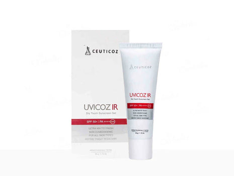 Uvicoz IR ultra matte SPF50+ sunscreen gel  50g