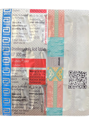 Udiliv 300 MG tablet 15 Tabs