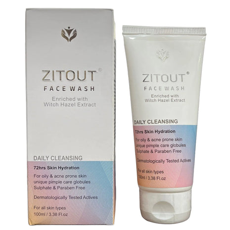 Zitout face wash 100ml pack of 2