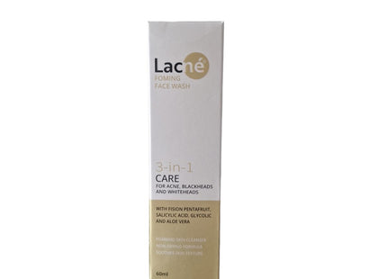 New Lacne foming face wash 60ml