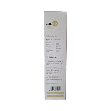 New Lacne foming face wash 60ml