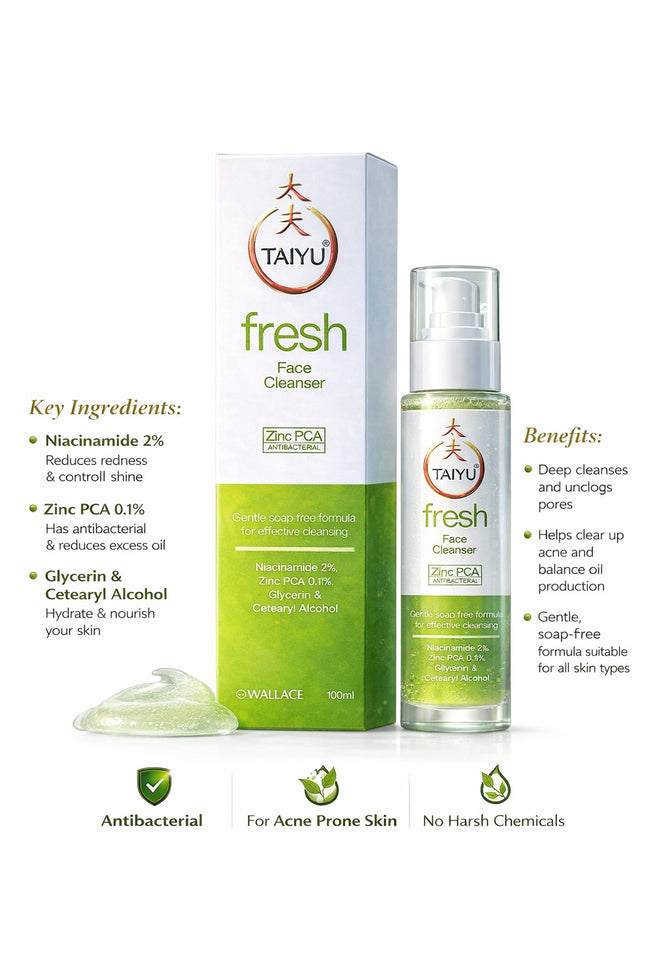 Taiyu Fresh face cleanser 100ml