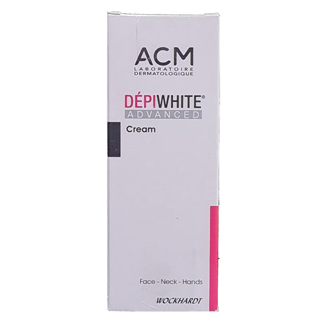 Wockhardt Depiwhite Advanced Depigmenting Cream For Neck,Face And Hands 40 ml KarissaKart