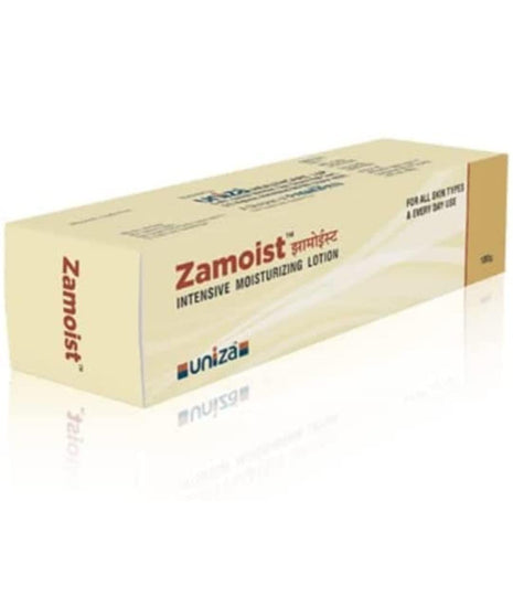 ZAMOIST Intensive Moisturizing Lotion | Natural Cream Based | With Almond Oil and Butter Cream 100 Gram KarissaKart