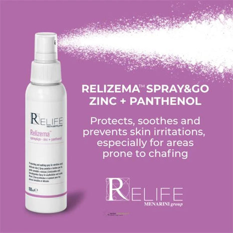 Relizema spray & go - zinc + panthenol 100ml