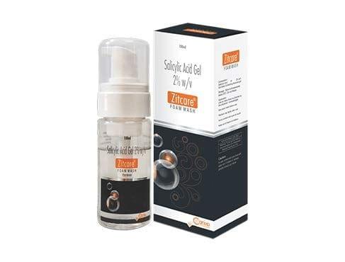Zitclin Zitcare Foam Face Wash, Almond, 100 ml KarissaKart