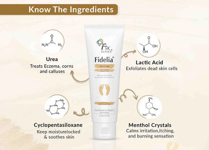 Fixderma Fidelia Foot Cream 75g