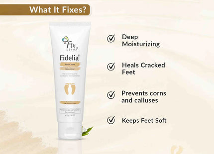 Fixderma Fidelia Foot Cream 75g