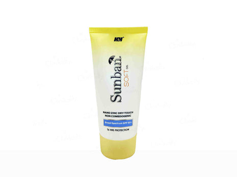 H & H Sunban soft gel nano zinc dry touch sunscreen spf 50+ 75g