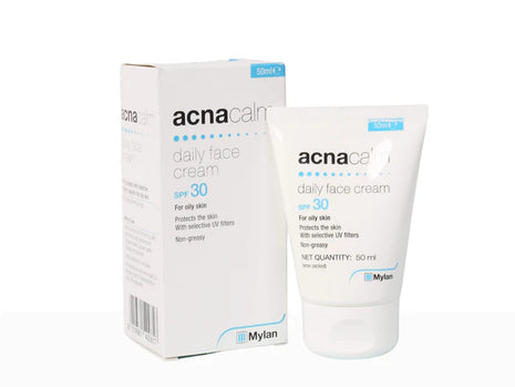 Acnacalm daily face cream spf30 20ml pack of 2